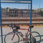 Waiting for the train to Davis